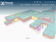 Tablet Screenshot of pinnaclecad.com